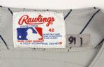 1991 Larry Casian Minnesota Twins Game Worn Road Jersey (MEARS LOA)