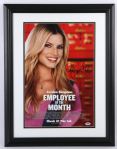 2006 Jessica Simpson Employee of the Month Signed Matted / Framed 21”x28” Full Color Poster
