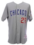 2002 Billy Williams Chicago Cubs Signed Game Worn Road Jersey (MEARS A10 & PSA/DNA)