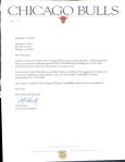 2004 Luol Deng Chicago Bulls Signed Team Issued Jersey (PSA/DNA & Team Letter)