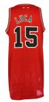 2011-12 John Lucas Chicago Bulls Signed Team Issued Los Bulls Latin Nights Road Jersey (MEARS LOA/JSA)