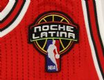 2011-12 John Lucas Chicago Bulls Signed Team Issued Los Bulls Latin Nights Road Jersey (MEARS LOA/JSA)
