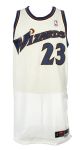 2002-03 Michael Jordan Washington Wizards Game Worn Home Jersey (MEARS LOA)