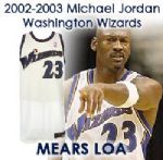 2002-03 Michael Jordan Washington Wizards Game Worn Home Jersey (MEARS LOA)