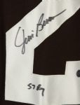 1990's Jim Brown Cleveland Browns Signed Jersey (JSA)