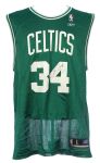 1993 Boston Celtics Signed Collection w/ Kevin McHale Final Game Worn Shoe & Paul Pierce Replica Jersey (MEARS LOA/JSA)