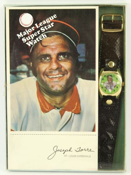 1969-74 Joe Torre St. Louis Cardinals Major League Superstar Watch w/ Original Box