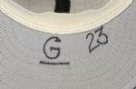 1994-96 Greg Vaughn Milwaukee Brewers Game Worn Cap (MEARS LOA)