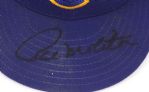 1985-87 Paul Molitor Milwaukee Brewers Signed Game Worn Cap (MEARS LOA/JSA)
