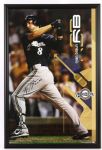 2008 Ryan Braun Milwaukee Brewers 24x36 Autographed / Framed Full Color Glossy Poster (MEARS LOA)