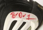 1999-2000 Baron Davis Charlotte Hornets Signed Game Worn Nike Sneakers (MEARS LOA/JSA)