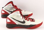 2011-12 Carlos Boozer Chicago Bulls Game Worn Nike Sneakers (MEARS LOA/Team LOA)
