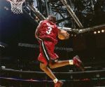 2003-08 circa Dwyane Wade Miami Heat Signed Game Worn Converse Sneakers (MEARS LOA/JSA)