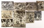 1970s San Francisco 49ers vs. Detroit Lions Examiner Original Wire Photos (15)