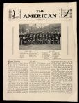 1934 The American College of Physical Education Magazine Featuring Football Team on Cover