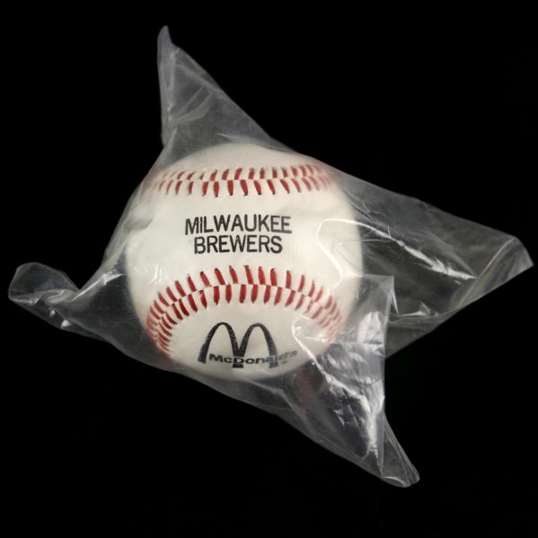 1980s Milwaukee Brewers McDonalds Baseball