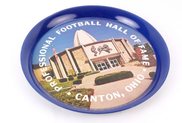 1970s circa Pro Football Hall of Fame Canton Ohio 14" Serving Tray 