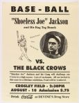 1990s Shoeless Joe Jackson & His Rag Tag Bunch vs. The Black Crows Crosley Field 17" x 23" Barnstorming Poster Collection - Lot of 59