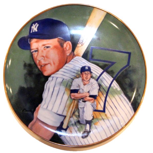 1951 Mickey Mantle Rookie Plate