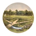 1980s circa Currier & Ives Series 1 Hand Crafted Collector Plate - Number 489