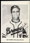1960-65 Joe Torre Milwaukee Braves Signed 5x7 B&W Photo