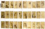 1880s N245 Kinney "Actors and Actresses" Collection (30 cards)
