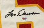2000's Len Dawson Kansas City Chiefs Signed Jersey (PSA/DNA)