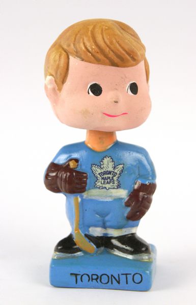 1950s circa Toronto Maple Leags 5" Nodder w/ Original Box