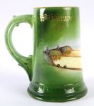 1909 William Henning Captain of 1909 National Champion Duckpin Bowling League Painted Beer Stein (From the Collection of Penny Marshall)