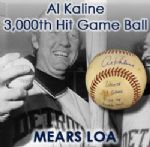1974 (September 24) Al Kaline Detroit Tigers Signed OAL Cronin Memorial Stadium Game Used Baseball (MEARS LOA/JSA) 3,000th Career Hit Game