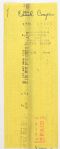 1980 Cecil Cooper Milwaukee Brewers Signed Check (endorsed on reverse) MEARS LOA