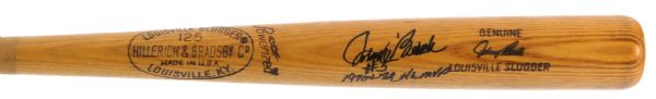 1973-75 Johnny Bench Cincinnati Reds Signed H&B Louisville Slugger Professional Model Bat (MEARS LOA/JSA)