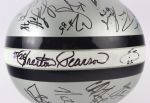 2000's Dallas Cowboys Multi Signed Full Size Display Helmet w/ Emmitt Smith, Mel Renfro, Leon Lett, Nate Newton & More 17 Signatures Including (JSA)
