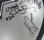 2000's Dallas Cowboys Multi Signed Full Size Display Helmet w/ Emmitt Smith, Mel Renfro, Leon Lett, Nate Newton & More 17 Signatures Including (JSA)