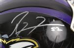 2000 Ray Lewis Baltimore Ravens Signed Playoffs & Super Bowl XXXV Game Worn Helmet (MEARS LOA & PSA/DNA) 
