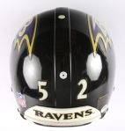 2000 Ray Lewis Baltimore Ravens Signed Playoffs & Super Bowl XXXV Game Worn Helmet (MEARS LOA & PSA/DNA) 