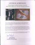1981 circa Marques Johnson Milwaukee Bucks Signed Game Worn Adidas Sneakers (MEARS LOA/JSA)