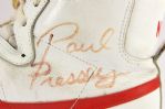 1982-83 Paul Pressey Milwaukee Bucks Signed Game Worn Nike Sneakers (MEARS LOA)