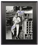 1980s Robin Yount Paul Molitor Milwaukee Brewers Signed 21" x 26" Framed Photo (JSA) 31/100