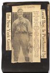 1921-31 circa The Personal Archives of Milwaukee Native Ralph Shinners Including His Personal 1931 Tour of Japan Baseball Photo Album