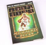 1981-82 Oscar Robertson Milwaukee Bucks Signed Media Guide (JSA)