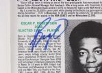 1981-82 Oscar Robertson Milwaukee Bucks Signed Media Guide (JSA)