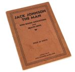 1927 circa Jack Johnson World Heavyweight Champion Signed Boxing Instructions & Health Hints Booklet (JSA Full Letter)