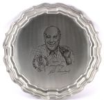 1980s circa Red Auerbach Boston Celtics "Thanks For Everything" 14" Presentation Tray 