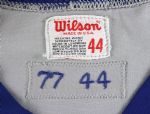 1977 Phil Niekro Atlanta Braves Signed Game Worn Road Jersey HOF (MEARS A9) Earliest Knit!!!