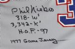 1977 Phil Niekro Atlanta Braves Signed Game Worn Road Jersey HOF (MEARS A9) Earliest Knit!!!