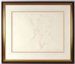 1970 John Lennon Bag One Titled “Erotic 1” 22x30 (35x43 Framed) Signed Stone Lithograph (Full JSA Letter) #125/300