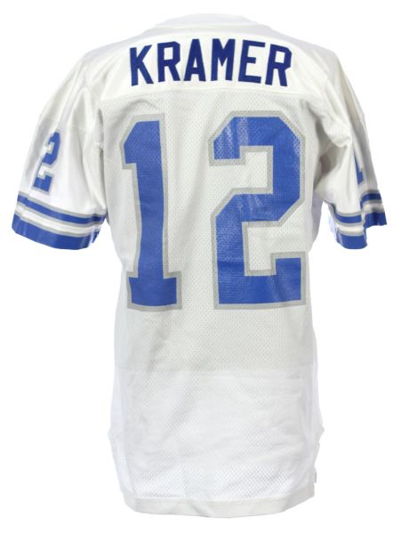 1993 Erik Kramer Detroit Lions Game Worn Jersey (MEARS A9)