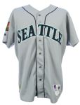1994 Jay Buhner Seattle Mariners Signed Game Worn Road Jersey (MEARS LOA/JSA)