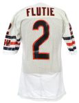 1986-87 Doug Flutie Chicago Bears Game Worn Road Jersey (MEARS LOA)